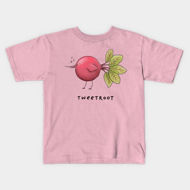 Tweetroot Kids T-Shirt by Sophie Corrigan